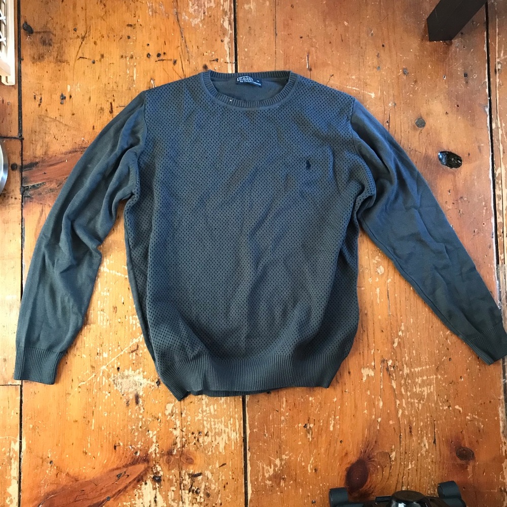 Polo Ralph Lauren grey crewneck men’s sweater